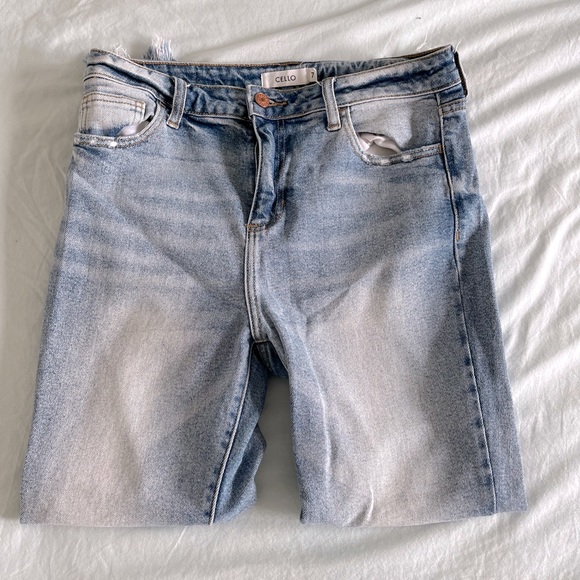 Cello Jeans Fashion Nova Cello High Waisted Straight Leg Jeans